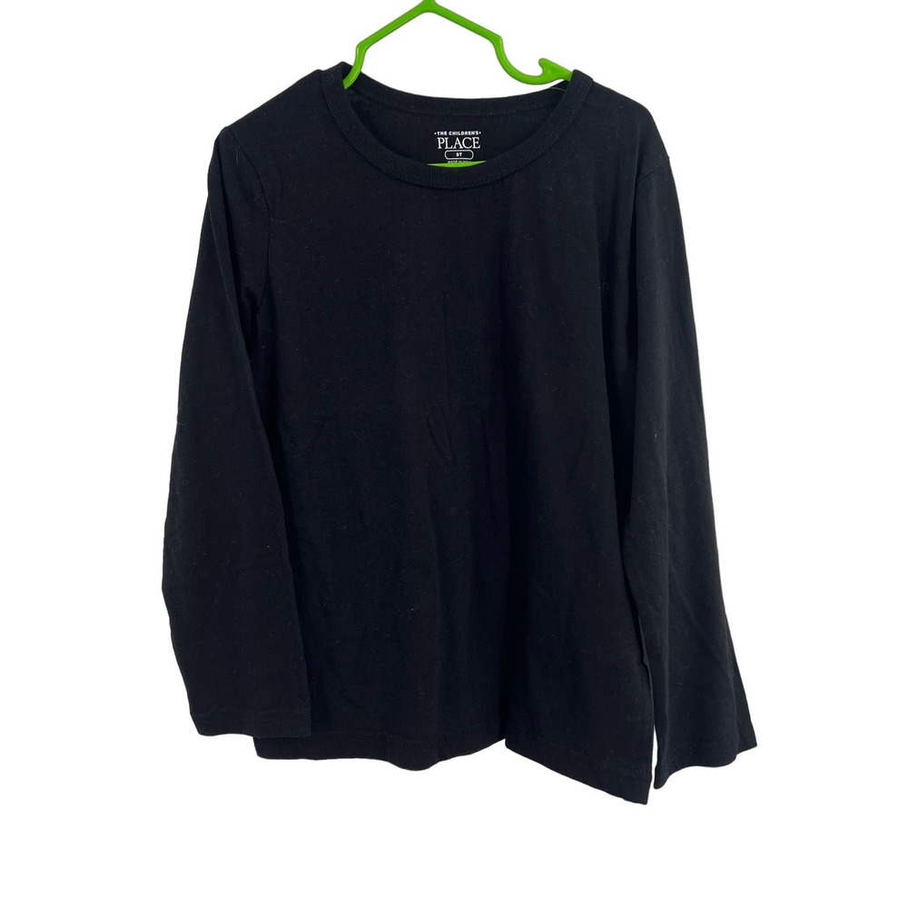 Childrens Place Black Long Sleeve Tee Size 5T New